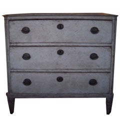 Antique SWEDISH GUSTAVIAN CHEST OF DRAWERS