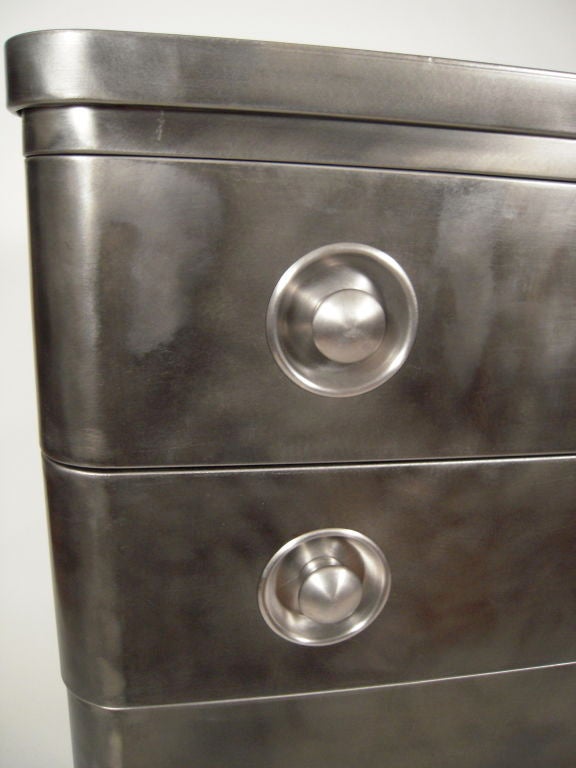 Mid-20th Century Norman Bel Geddes Steel Dresser, c. 1930s