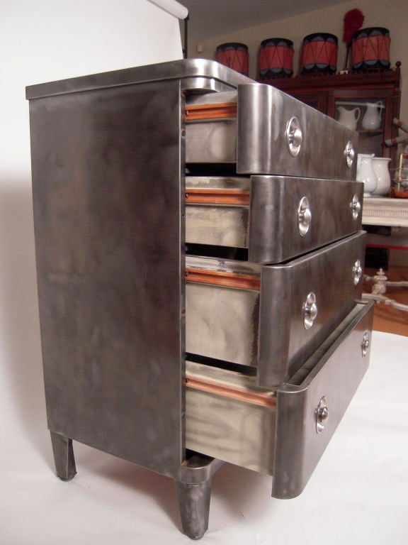 Norman Bel Geddes Steel Dresser, c. 1930s 1