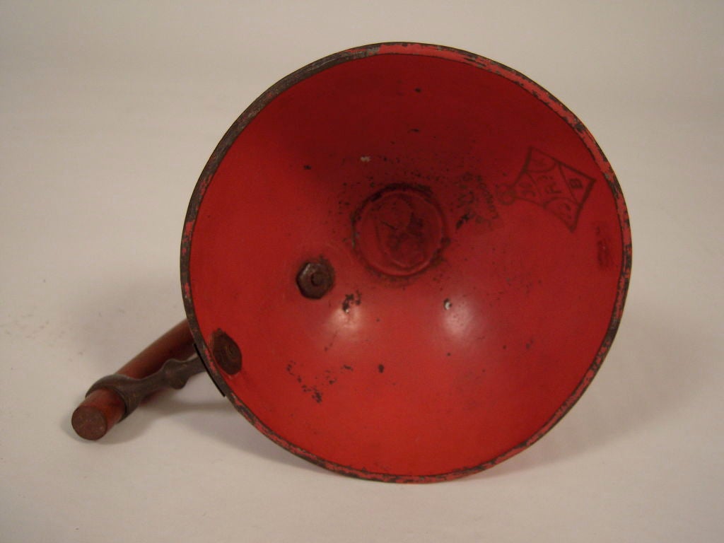 English Christopher Dresser Kordofan Chamber Candlestick