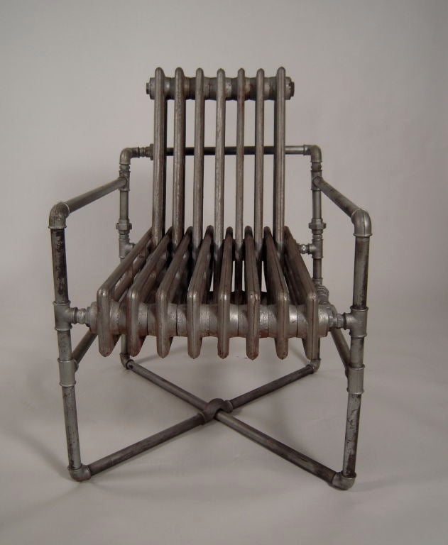 20th Century Ingenious Radiator Chair