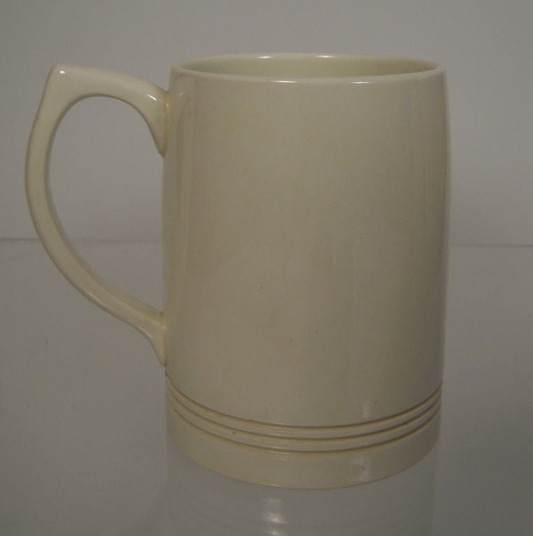 Keith Murray Mug for Wedgwood, circa 1930-40 In Excellent Condition In Essex, MA