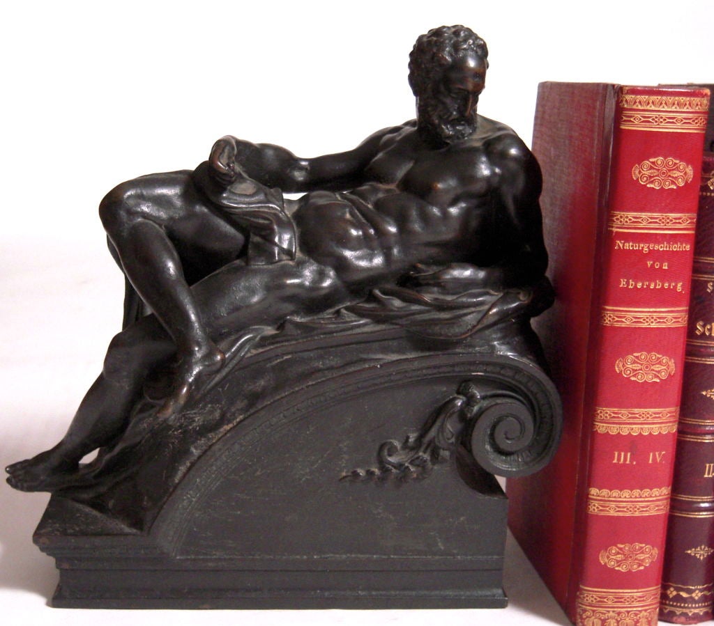 Pair of  Substantial European Grand Tour Bookends