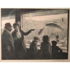 Gordon Grant Aquarium Print