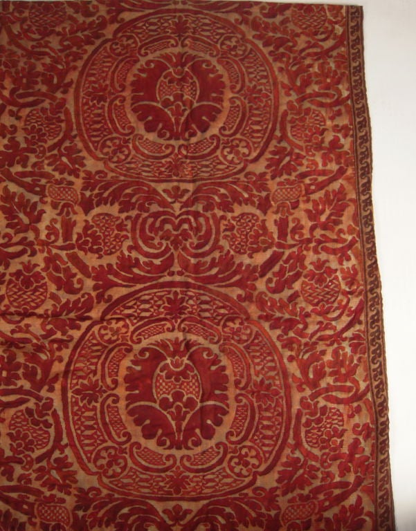 Italian Vintage Fortuny  Fabric 