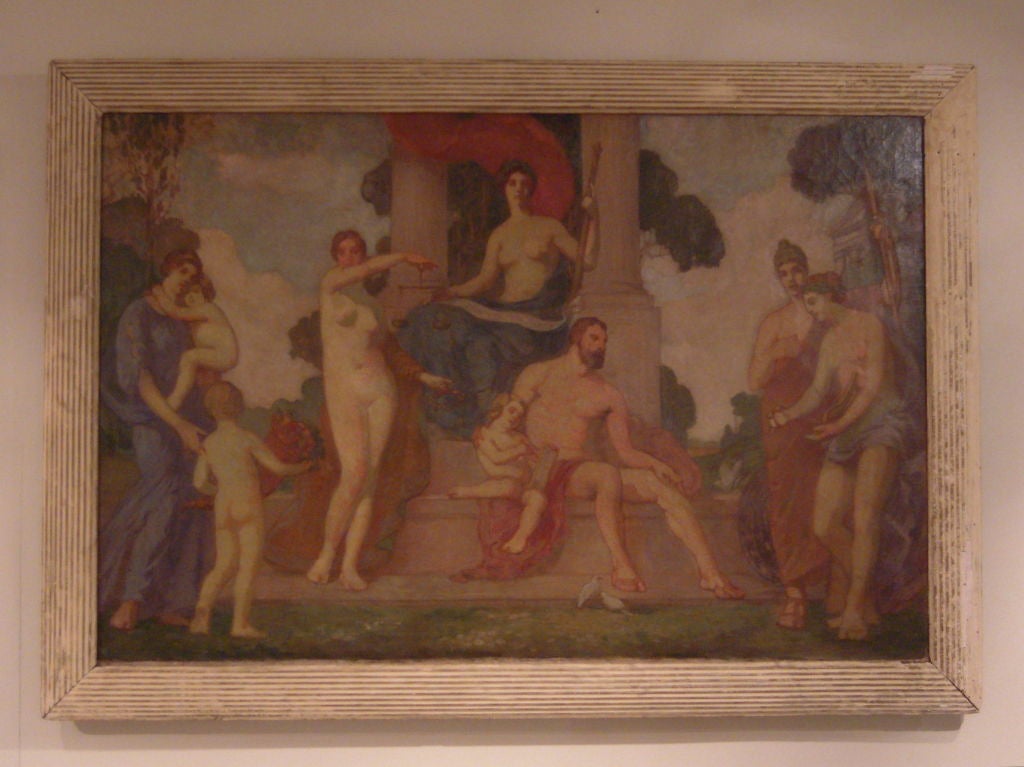 Study for a Theater Lobby Roman Mural by William Meyerowitz, 1916