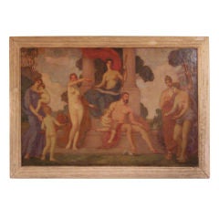 Antique Study for a Theater Lobby Roman Mural by William Meyerowitz, 1916