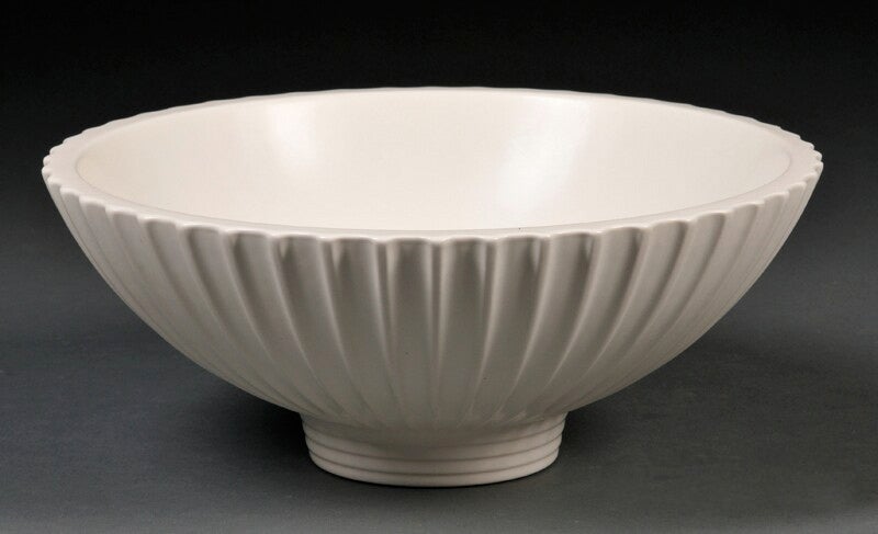 A Wedgwood pottery Norman Wilson designed white 