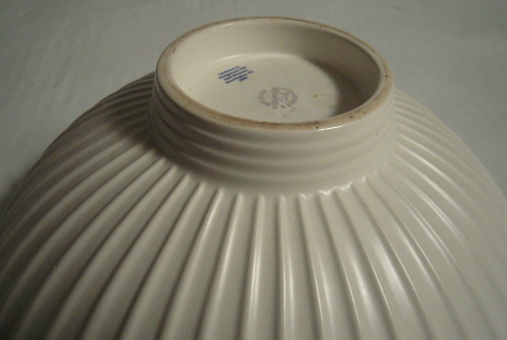 Molded Norman Wilson Bowl for Wedgwood, circa 1940