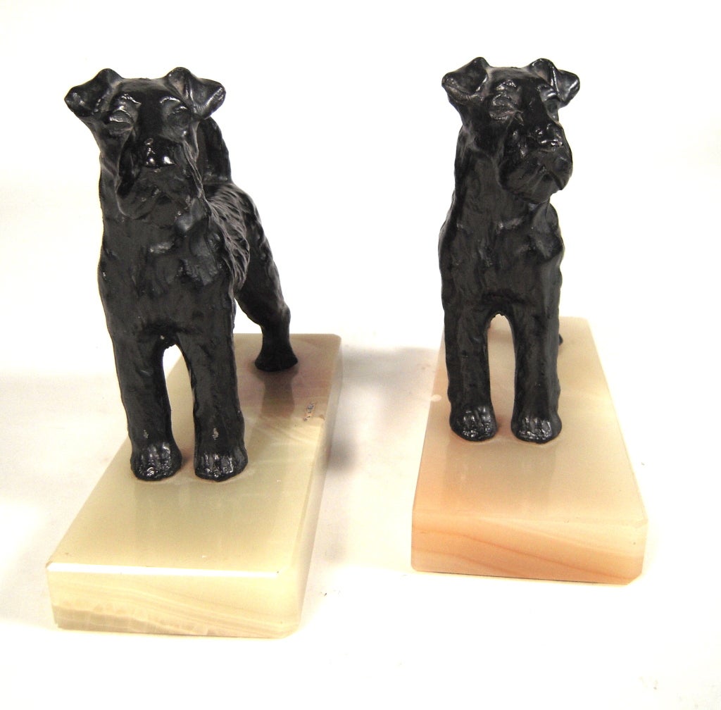 Pair of Terrier Bookends 2