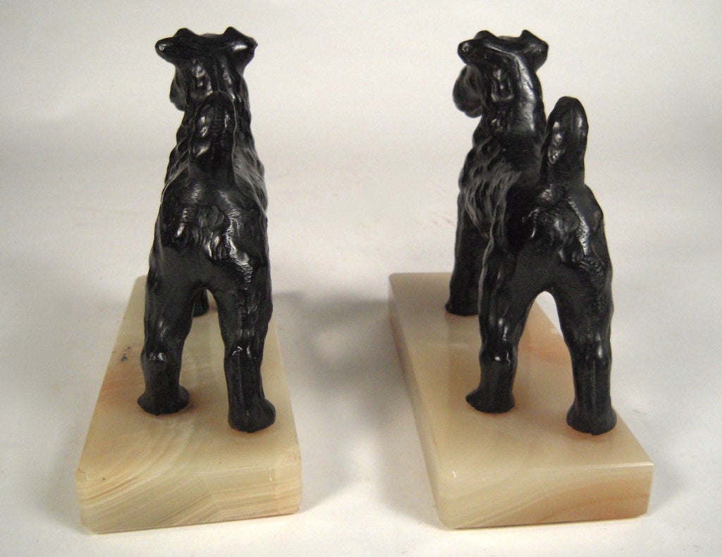 Pair of Terrier Bookends 3