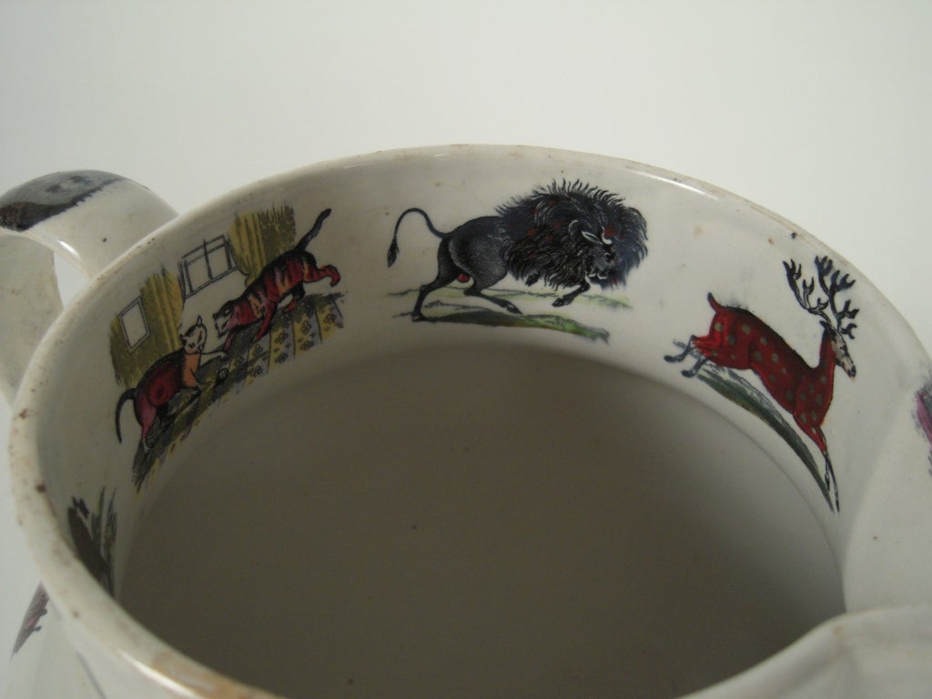 pitcher of animals