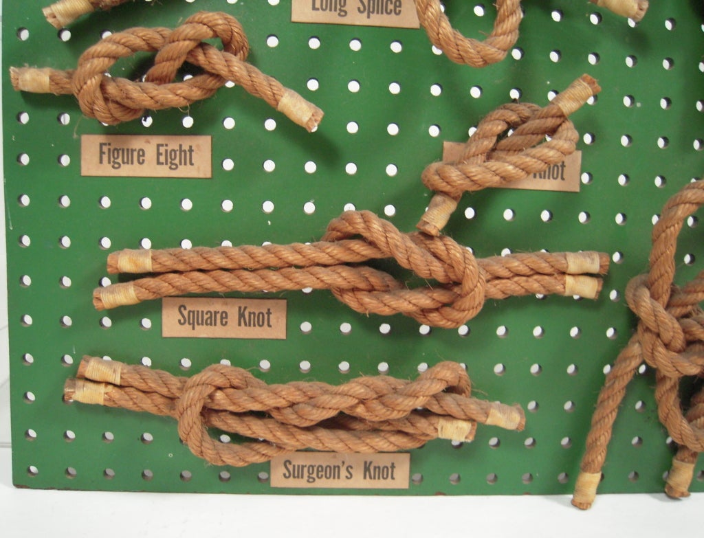 Knot Display Board at 1stdibs