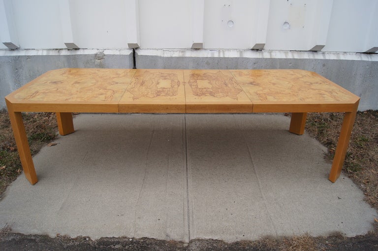20th Century Large Burl Wood Dining Table by Vladimir Kagan