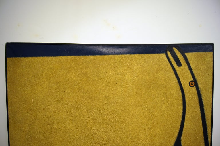 Large Painting by Byrd Swift, 1973 In Good Condition In Dorchester, MA