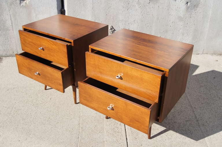 Pair of Planner Group Nightstands by Paul McCobb for Winchendon