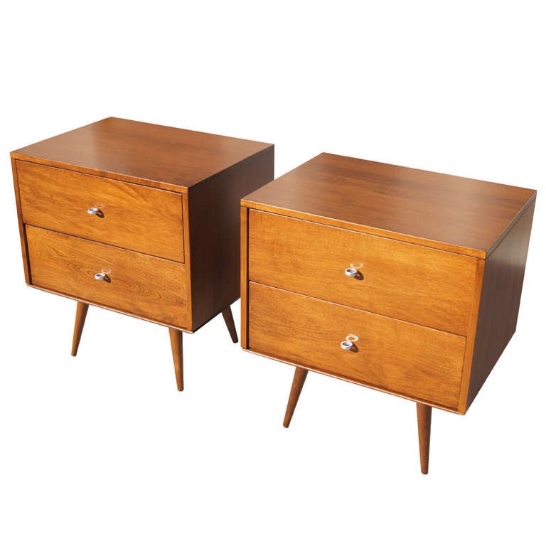 Pair of Planner Group Nightstands by Paul McCobb for Winchendon Furniture at 1stdibs
