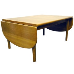 Drop-Leaf Coffee Table by Hans Wegner for Getama 9