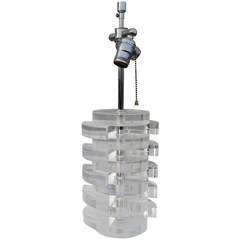 Lucite Table Lamp by Karl Springer 6