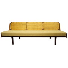 Oak and Rattan Daybed by Hans Wegner for Getama 9