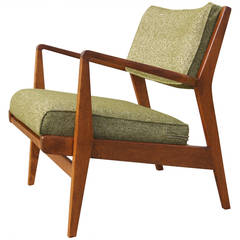 Low Armchair, Model U-430, in Walnut by Jens Risom 5