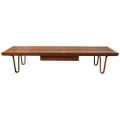 Long John Coffee Table by Edward Wormley for Dunbar