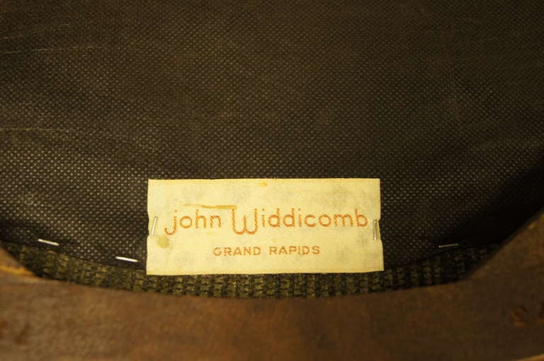 Juego de seis sillas de comedor de cerezo de John Widdicomb en venta 2