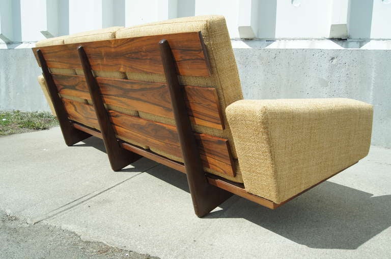 Exquisite Danish Rosewood Sofa by Gustav Thams for Vejen Polstermøbel Fabrik