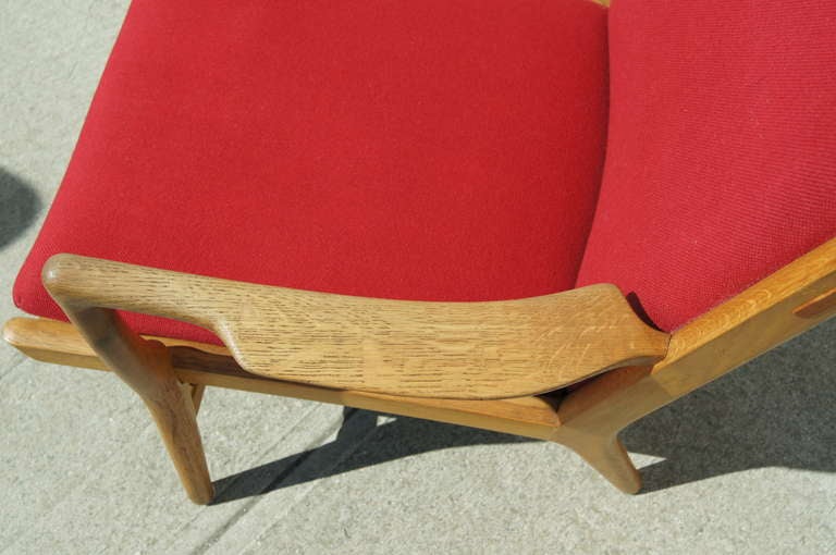 Oak Armchair, Model AP16, by Hans Wegner for A.P. Stolen In Good Condition In Dorchester, MA