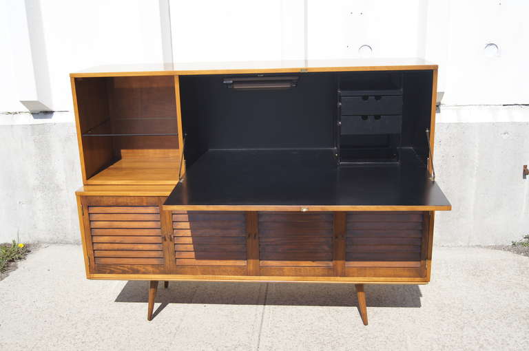 Mid-Century Modern Planner Group Secretary Cabinet by Paul McCobb for Winchendon Furniture