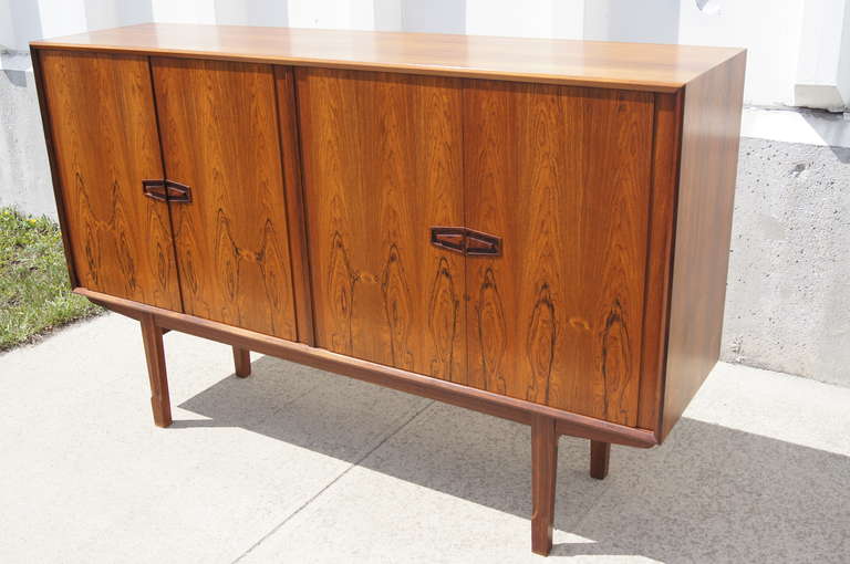 Rosewood Sideboard by Henry Rosengren Hansen for NC Møbler For Sale 2