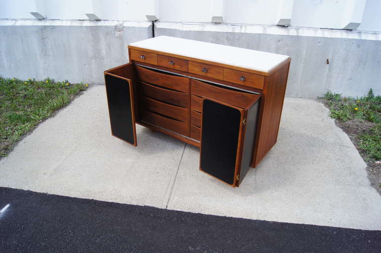 Small Buffet with Marble Top by Paul McCobb for H. Sacks & Sons 3