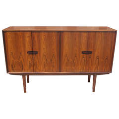 Large Rosewood Sideboard by Henry Rosengren Hansen 10