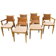 Set of Six Dining Chairs by Edward Wormley for Dunbar