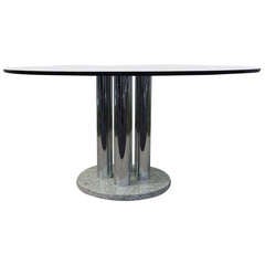 Round Pedestal Dining Table after Pace