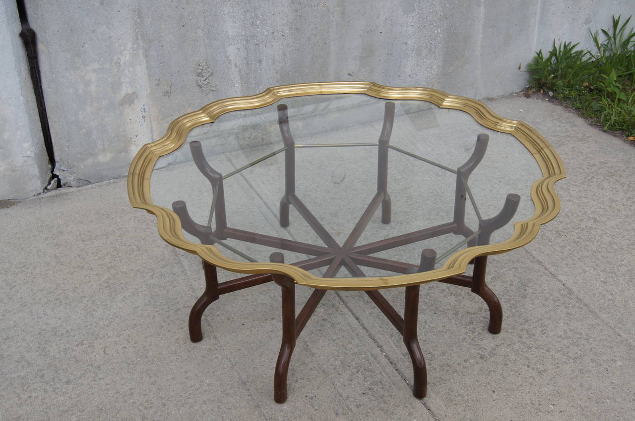 vintage baker coffee table