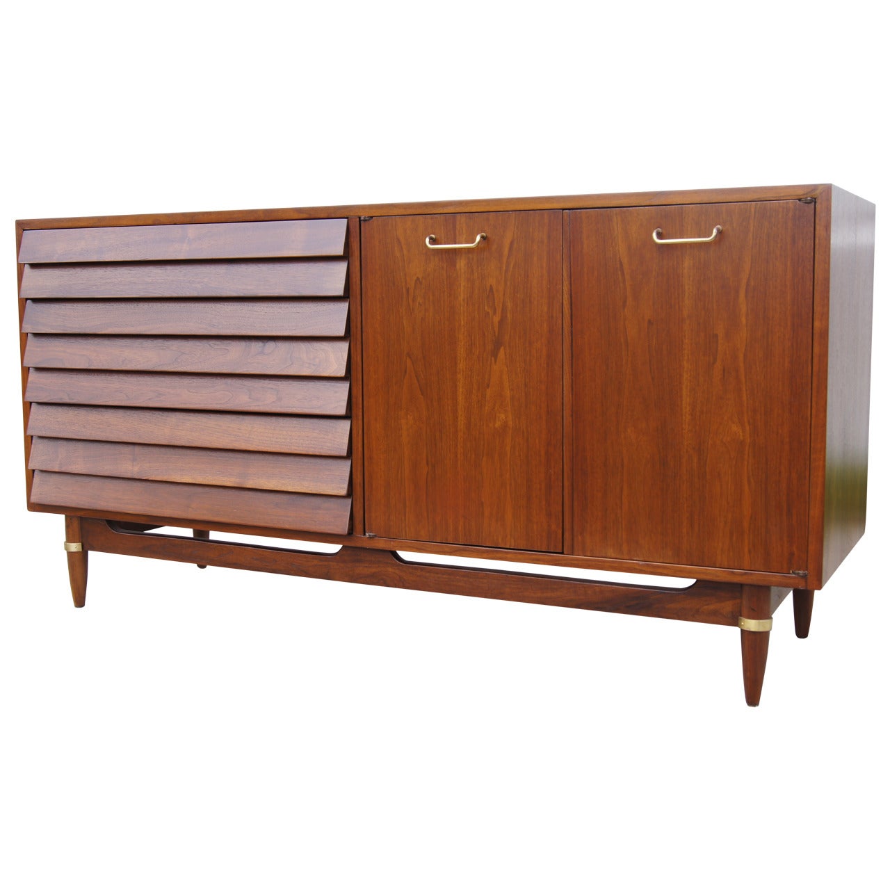 Walnut Sideboard by Merton Gershun for American of Martinsville