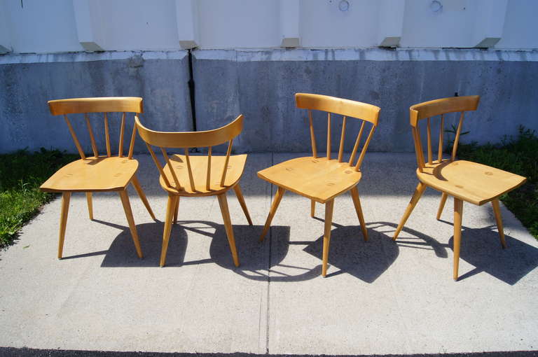 American Set of Four Planner Group Dining Chairs by Paul McCobb for Winchendon Furniture