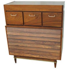 Tall Dania Dresser by Merton Gershun for Martinsville