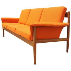 Three-Seat Sofa by Grete Jalk for Cado
