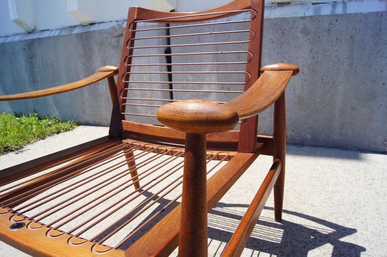 Teak Pair of 133 Armchairs by Finn Juhl, Manufactured by France & Daverkosen