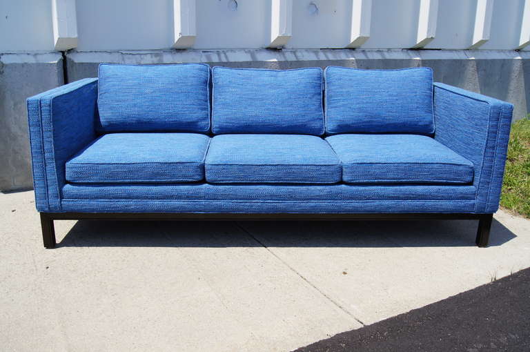 This classic and beautiful sofa is upholstered in Knoll Textile, 