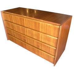 Four-Drawer Walnut Dresser by Gilbert Rohde for Herman Miller 9