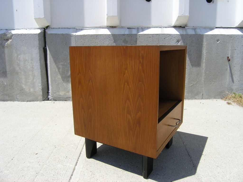 20th Century Walnut Night Stand by George Nelson for Herman Miller