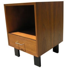 Walnut Night Stand by George Nelson for Herman Miller 6