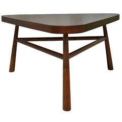 Three-Leg Side Table by T.H. Robsjohn-Gibbings for Widdicomb