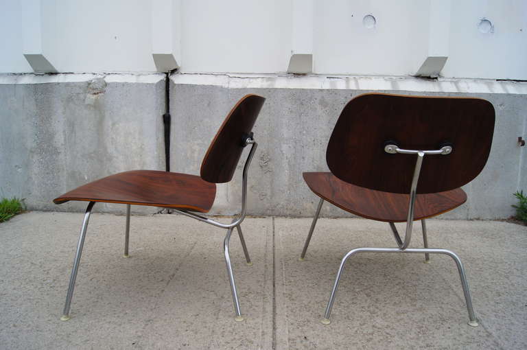 American Rosewood LCM Lounge Chairs by Eames for Herman Miller