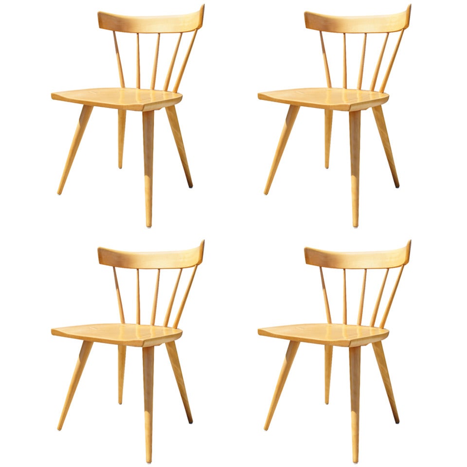 Set of Four Planner Group Dining Chairs by Paul McCobb for Winchendon Furniture