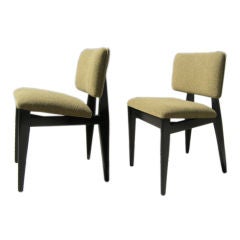 Ebonized Birch Side Chair by George Nelson for Herman Miller