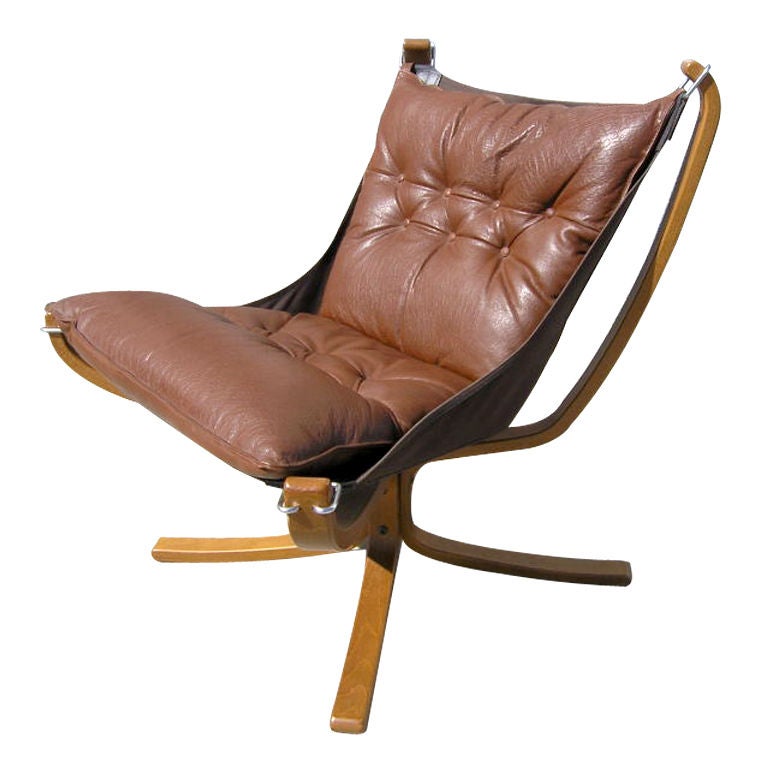 Falcon chair by sigurd ressel for vatne mobler of norway at 1stdibs